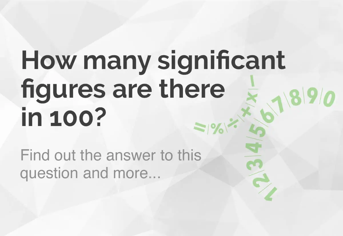 Significant Figures In Science Meaning